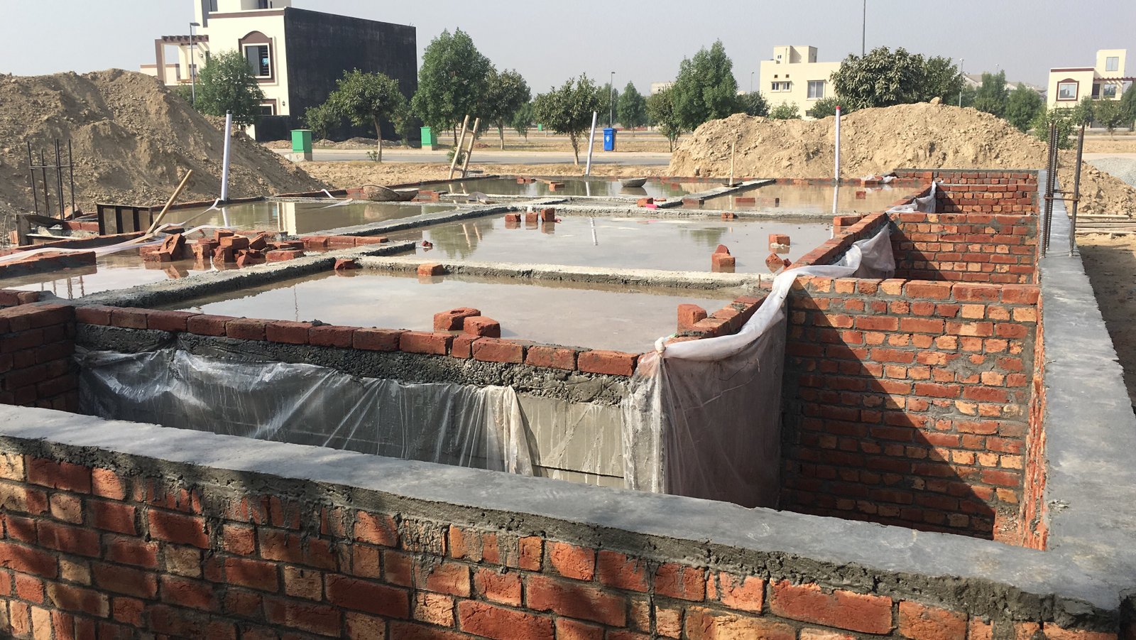 Basement Construction Cost Grey Structure Pakistan