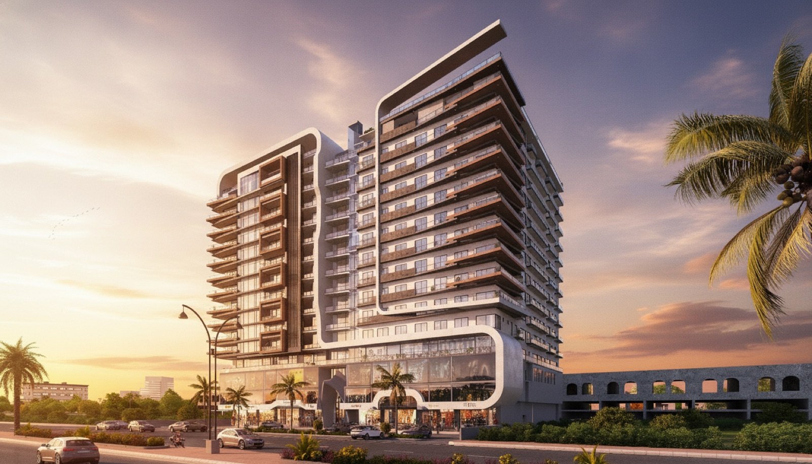 Bahria Sky — elevation