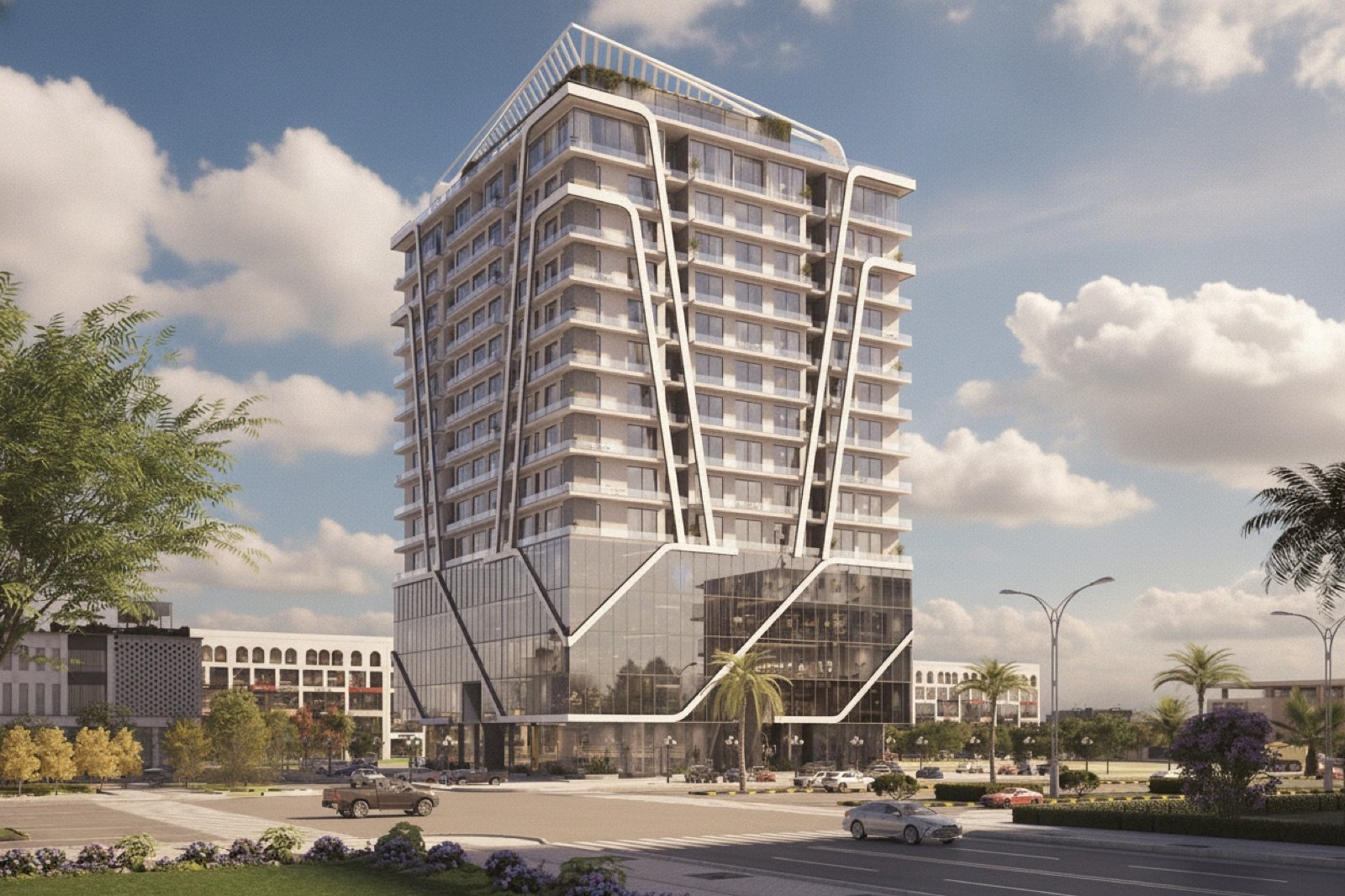 Bahria Sky 2 — elevation