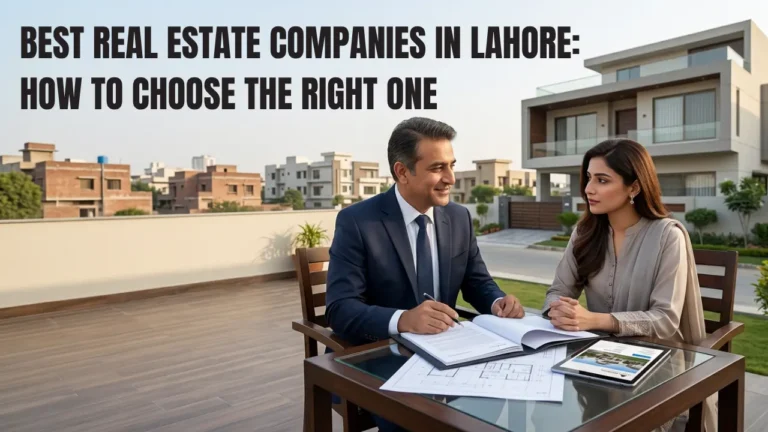 Best real estate companies in Lahore