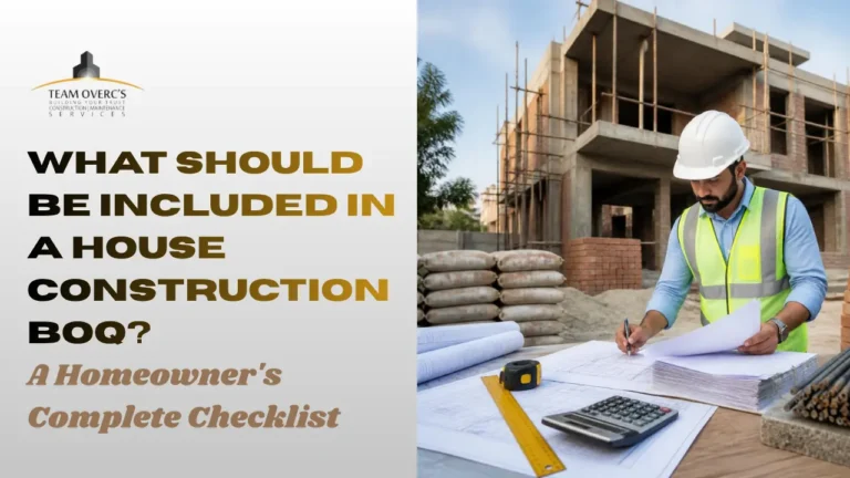 house construction BOQ